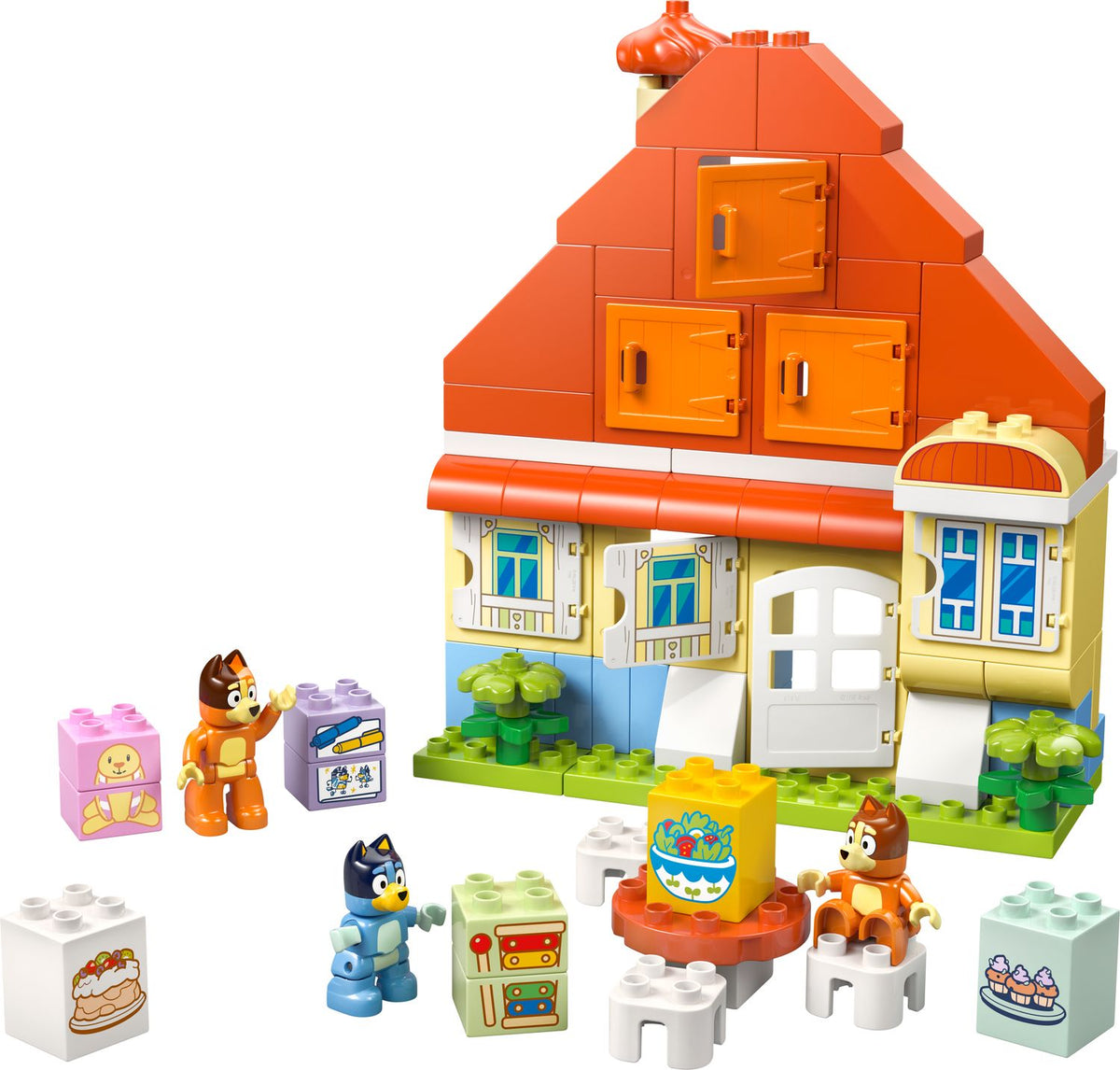 LEGO Bluey's Family House with Memory Game 10459