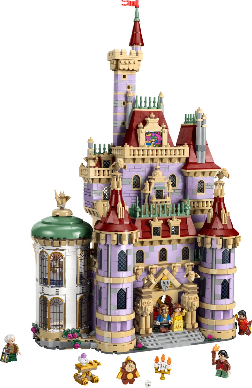 LEGO Beauty and the Beast Castle 43263