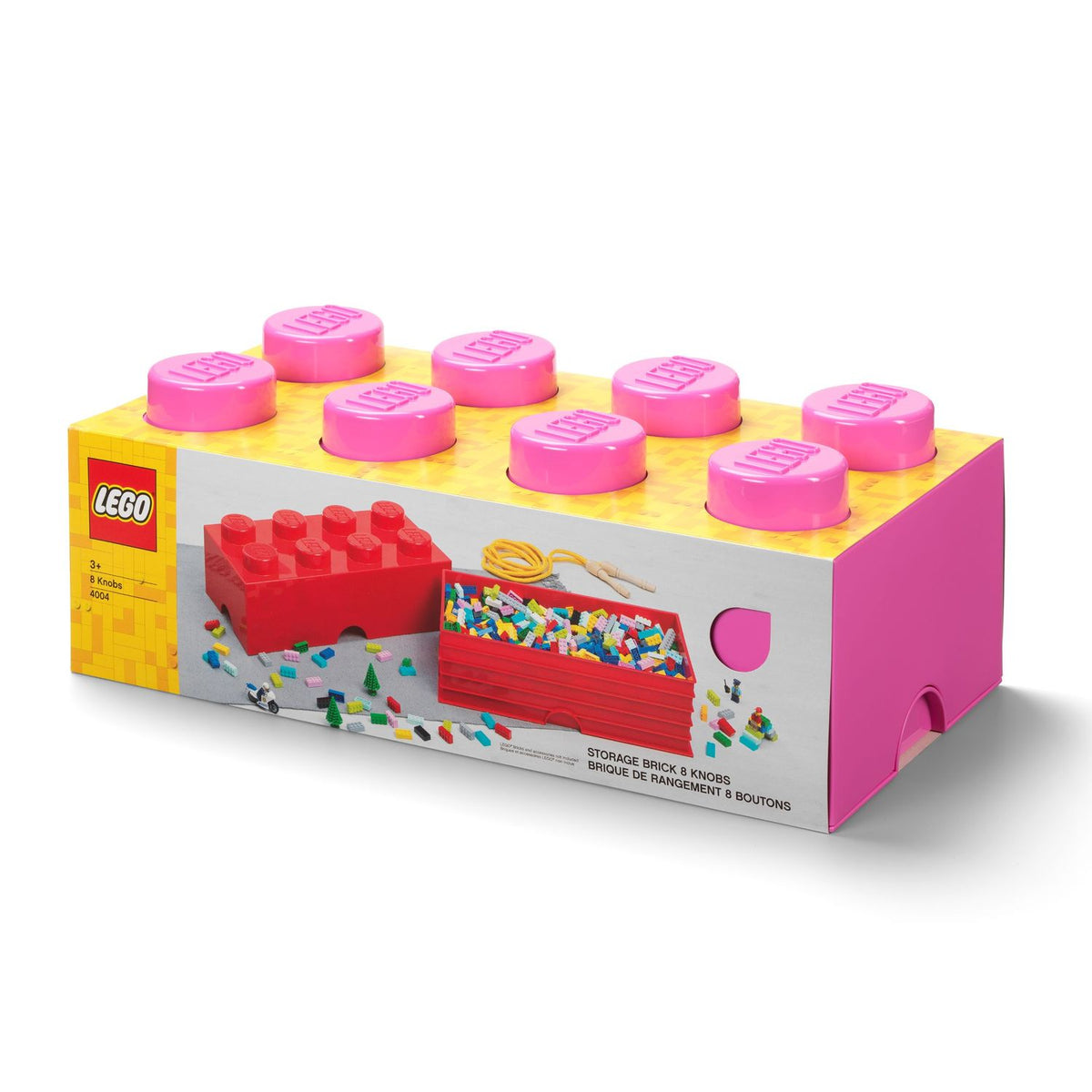 LEGO 8-Stud Storage Brick – Pink 5006914 image 2