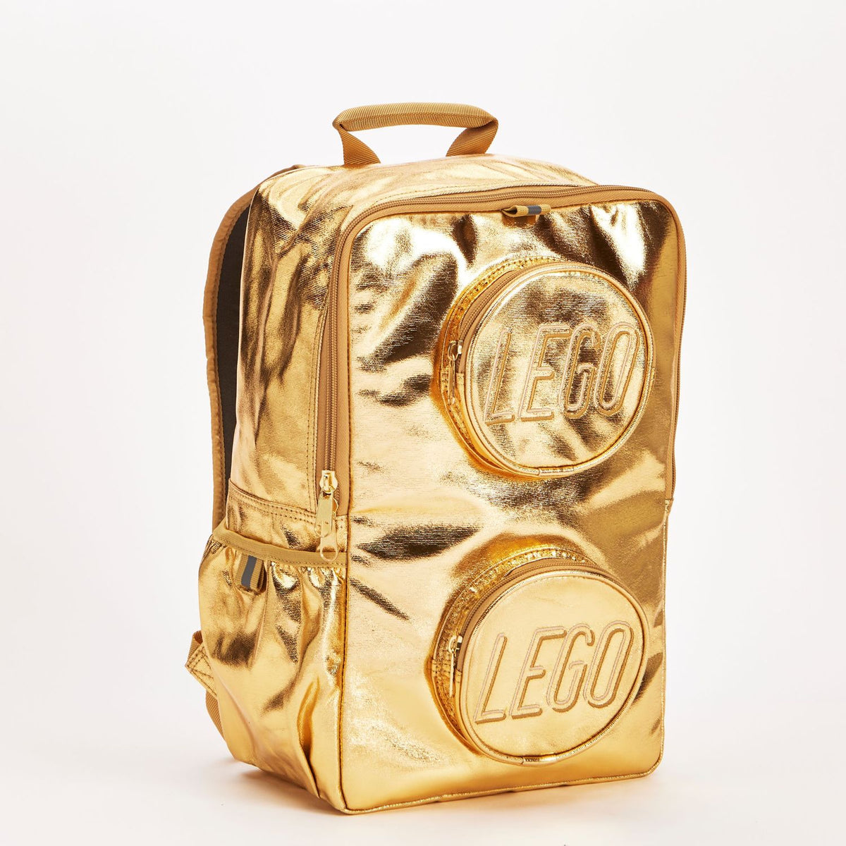 LEGO Brick Backpack – Metallic Gold 5008721 image 2