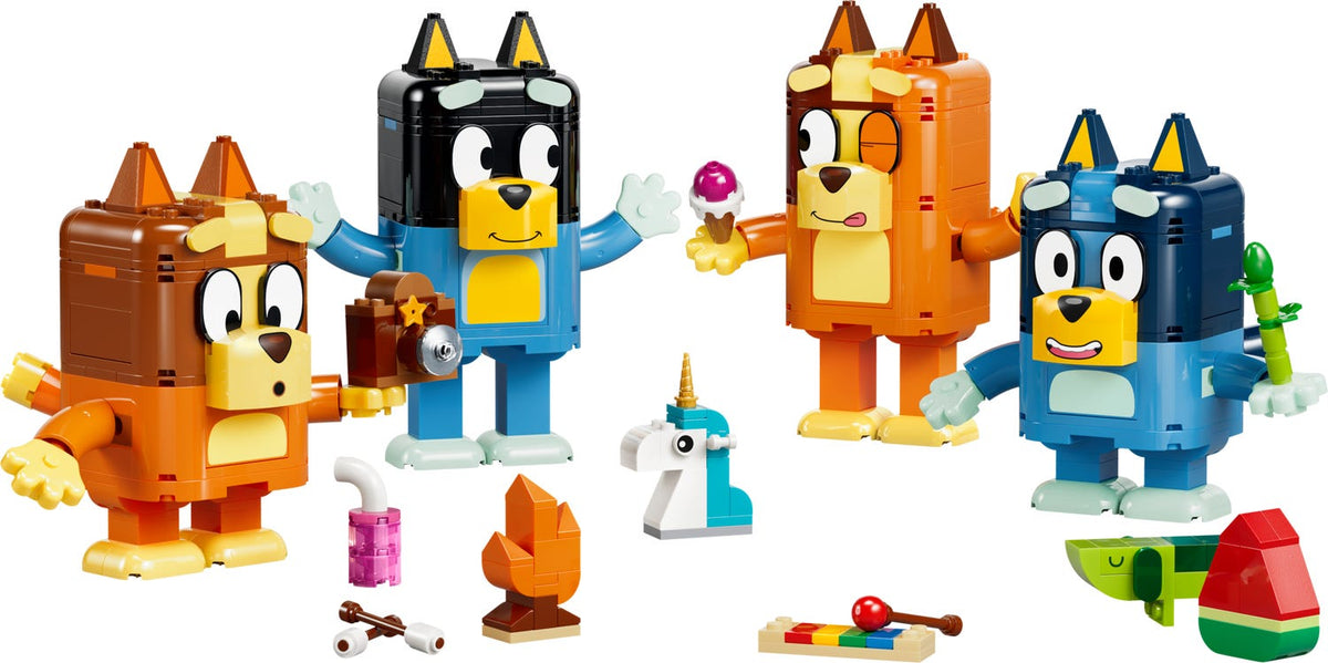 LEGO Brick-Built Bluey Family 11217