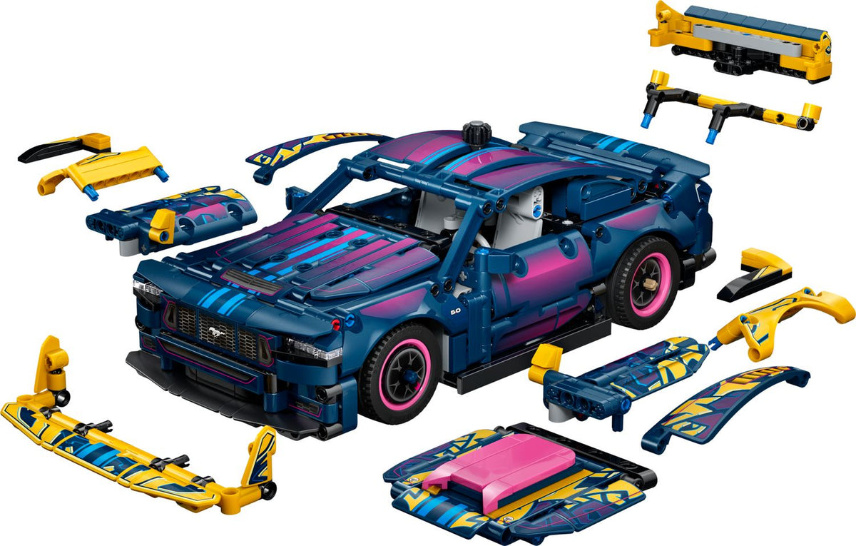 LEGO Custom Garage Ford Mustang GT Car 42236