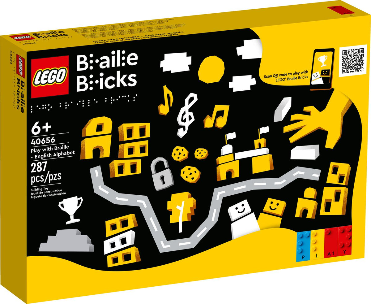 LEGO Play with Braille – English Alphabet 40656