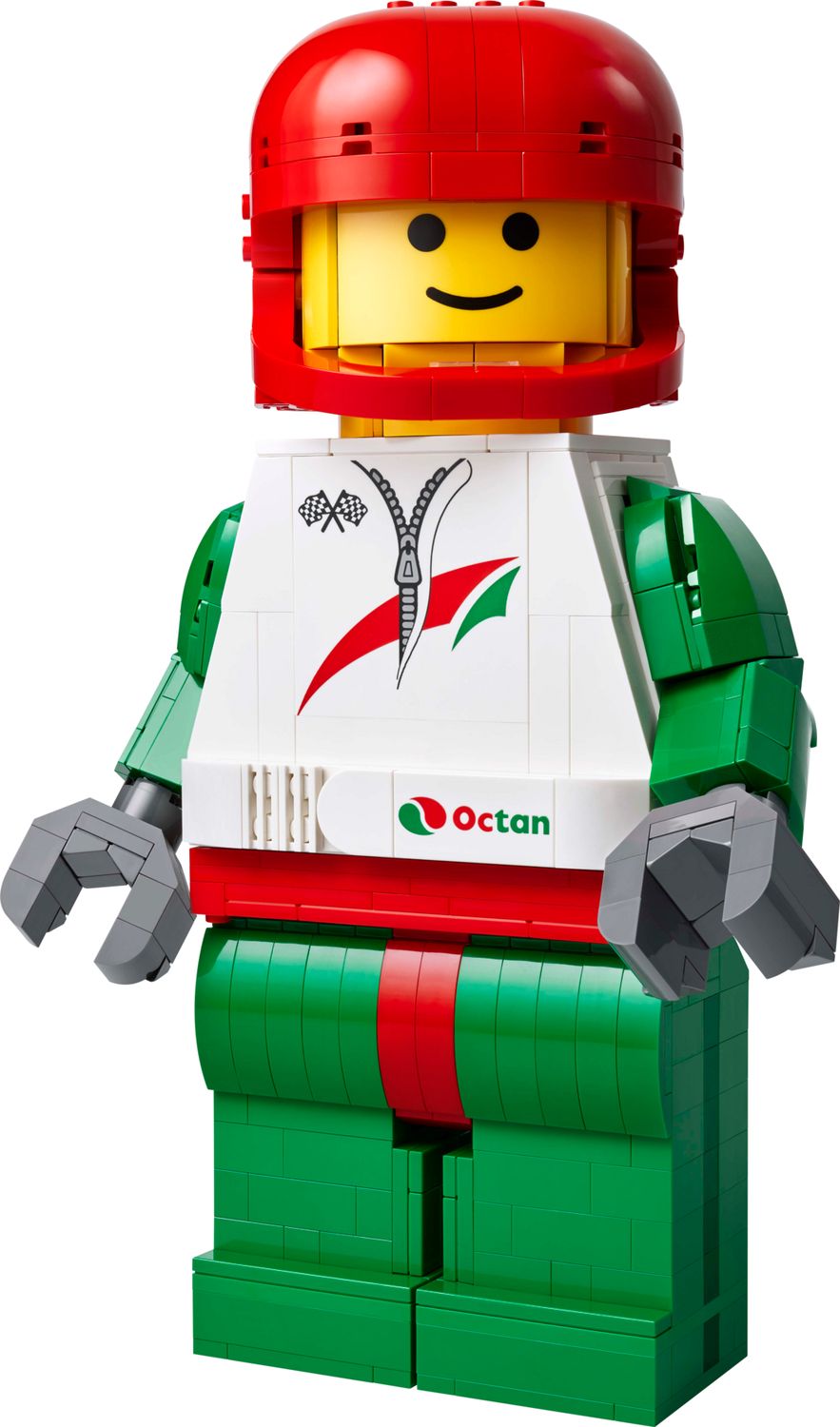 LEGO Up-Scaled Racing Driver Minifigure 40819