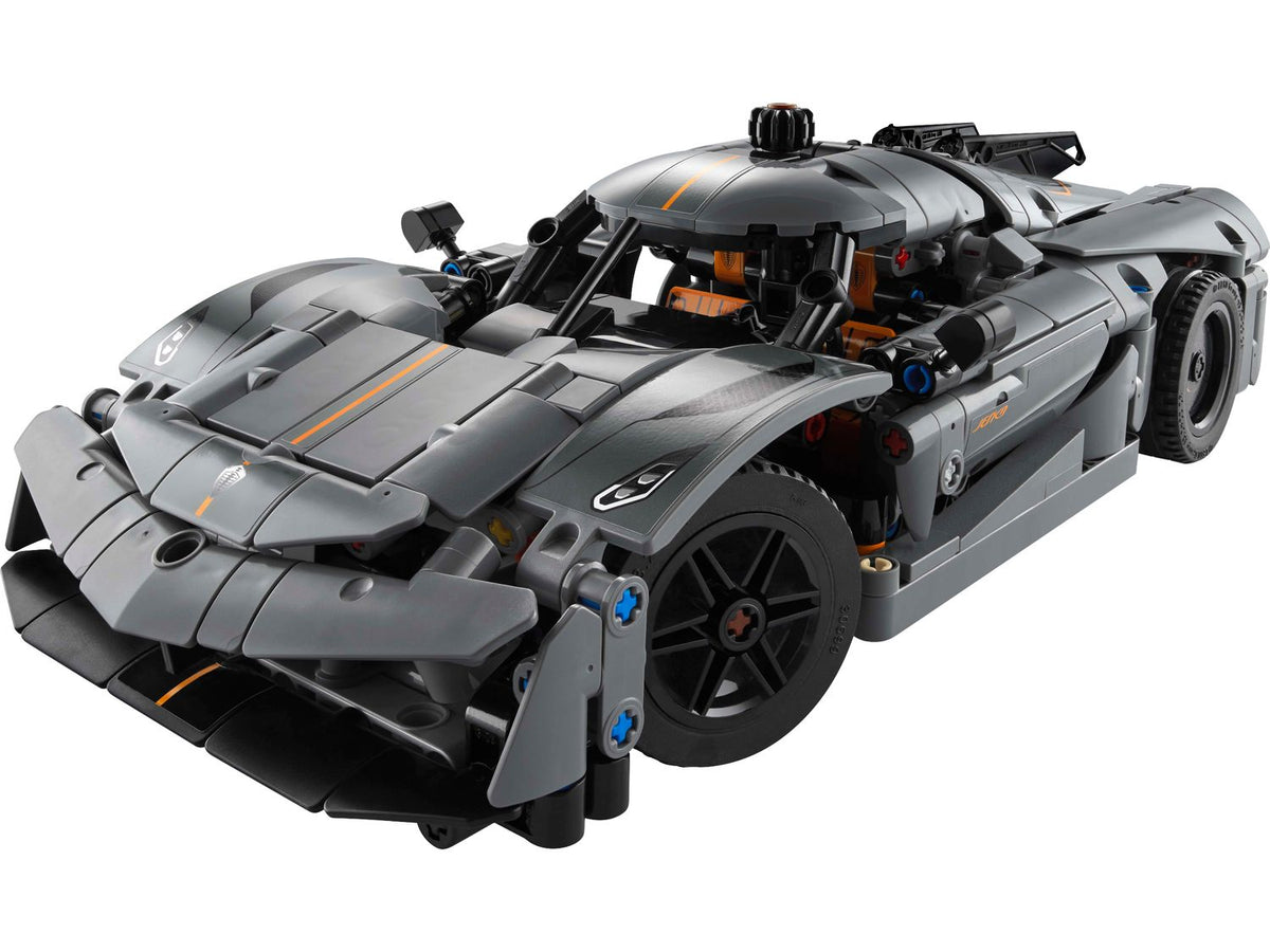 LEGO Koenigsegg Jesko Absolut Grey Hypercar 42173