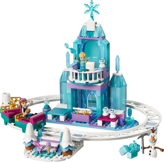 LEGO Elsa's Ice Castle & Snow Ride Adventure 43281