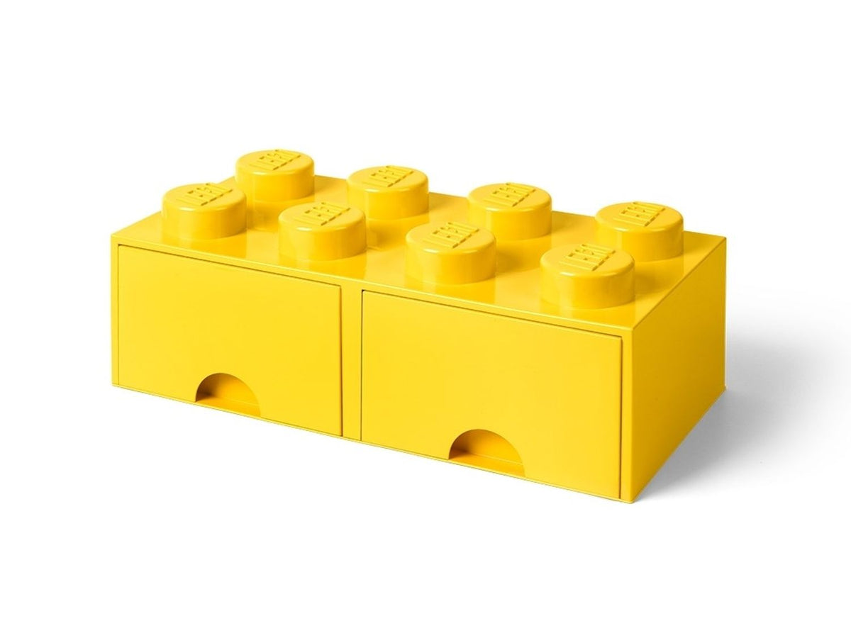 LEGO LEGO® 8-stud Bright Yellow Storage Brick Drawer 5005400