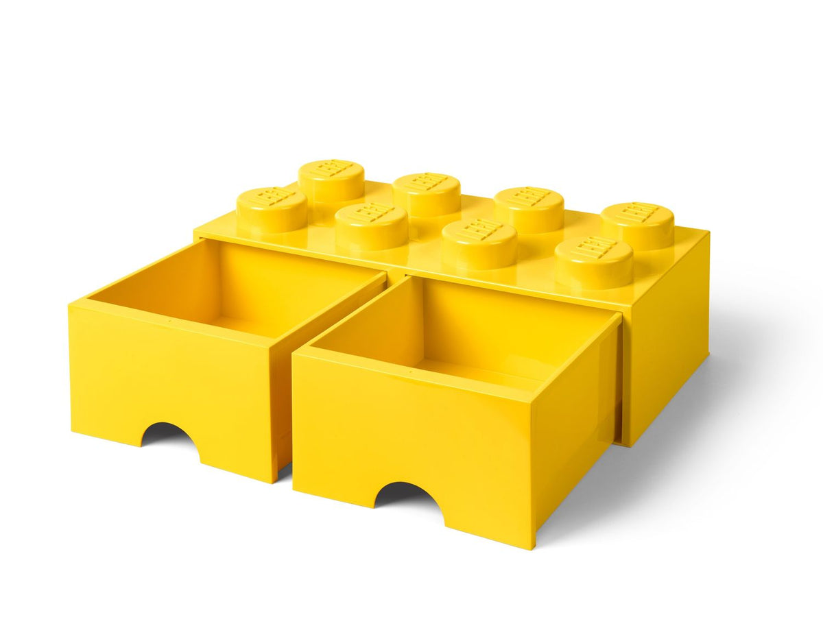 LEGO LEGO® 8-stud Bright Yellow Storage Brick Drawer 5005400 image 2