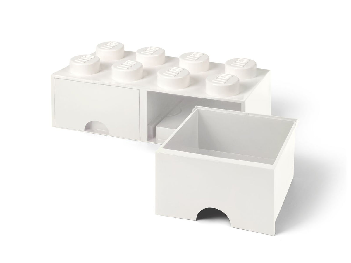 LEGO 8-Stud Brick Drawer – White 5006209