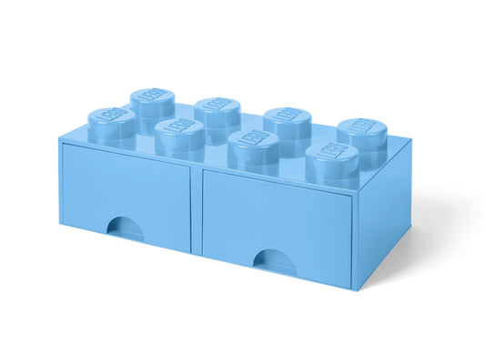 LEGO 8-Stud Brick Drawer – Light Blue 5006311