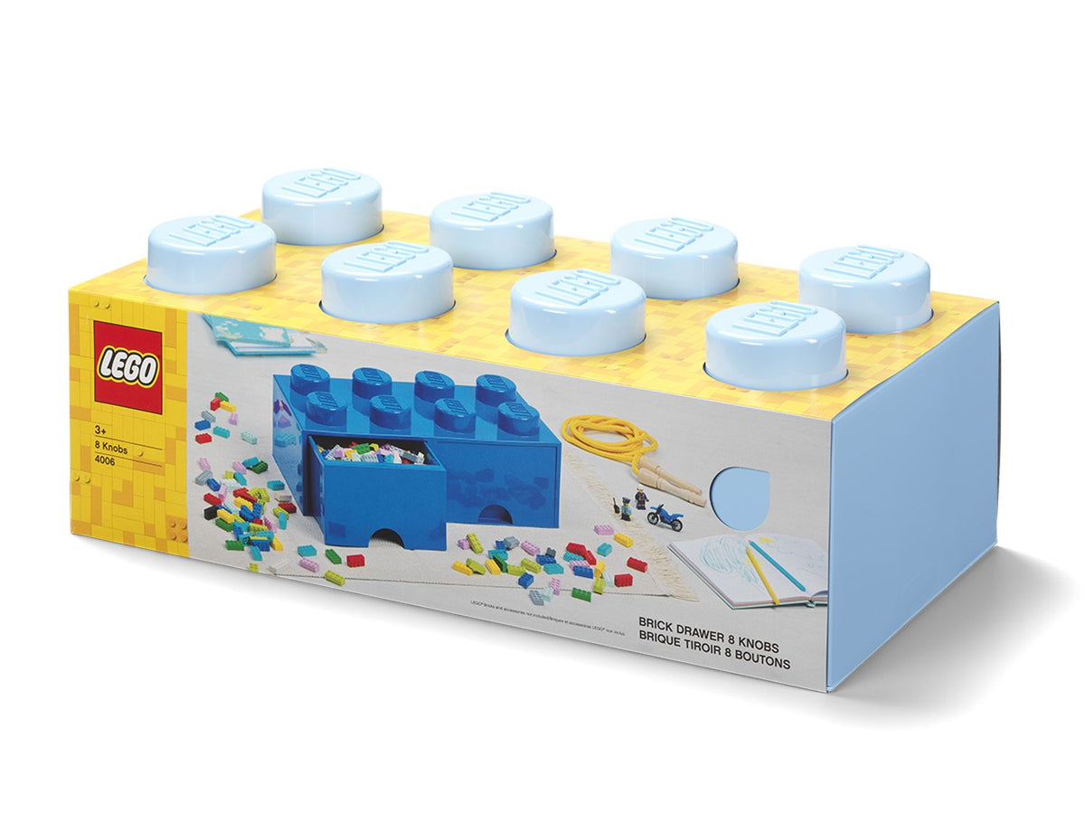 LEGO 8-Stud Brick Drawer – Light Blue 5006311 image 2