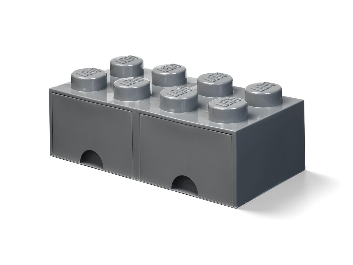 LEGO 8-Stud Brick Drawer – Dark Gray 5006329