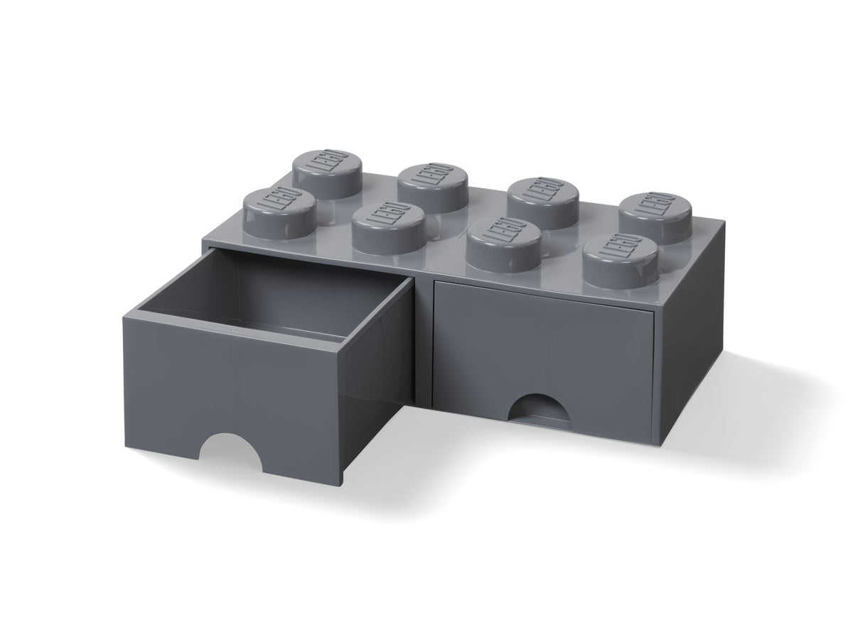 LEGO 8-Stud Brick Drawer – Dark Gray 5006329 image 2