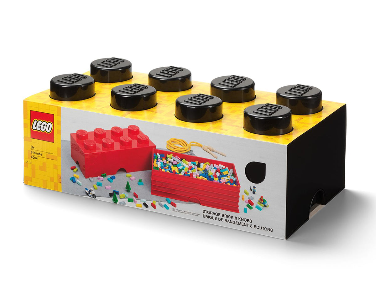 LEGO 8-Stud Storage Brick – Black 5006912 image 2