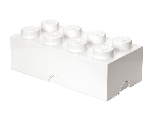 LEGO 8-Stud Storage Brick – White 5006913