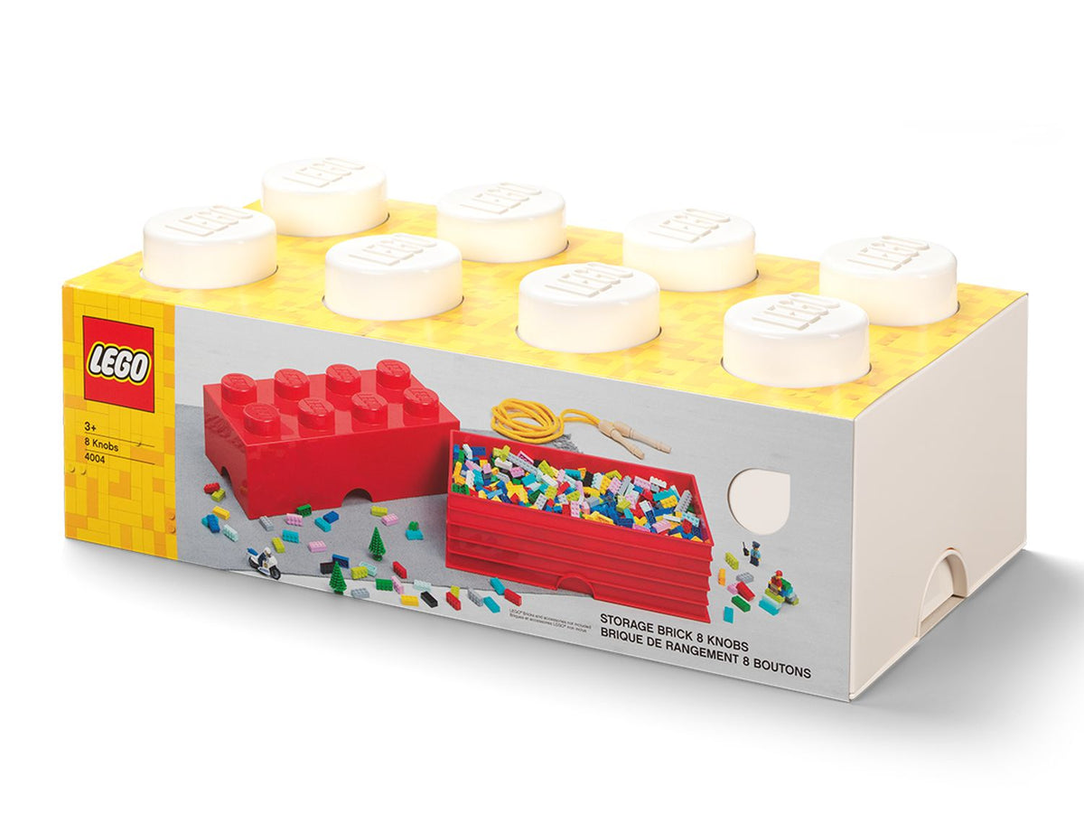 LEGO 8-Stud Storage Brick – White 5006913 image 2