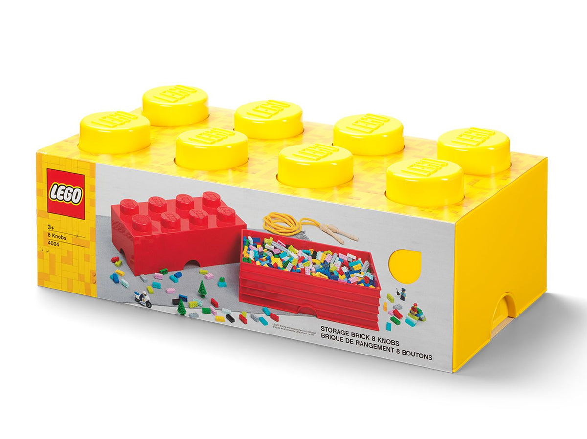 LEGO 8-Stud Storage Brick – Yellow 5006916 image 2