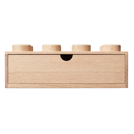 LEGO Wooden Desk Drawer 8 – Light Oak 5007111