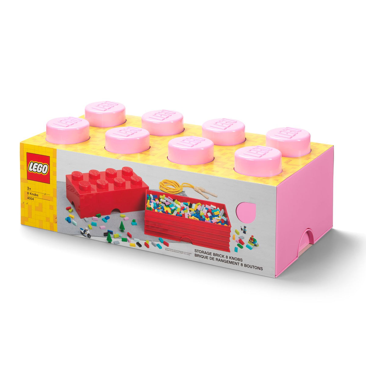 LEGO 8-Stud Storage Brick – Light Purple 5007126 image 2