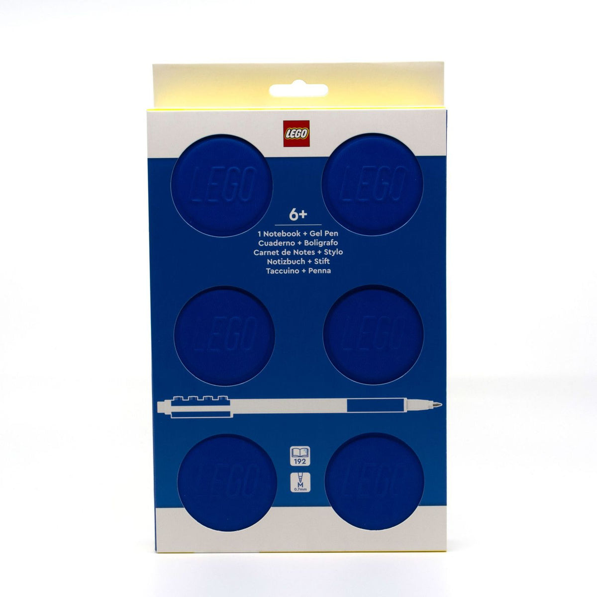 LEGO Locking Notebook with Gel Pen – 2x3 Blue 5009562 image 2