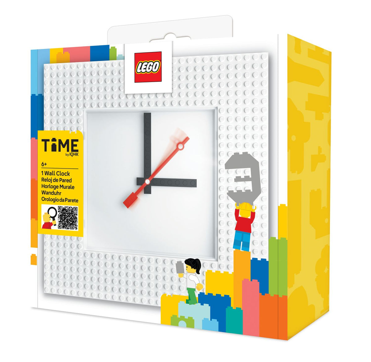 LEGO Wall Clock MOC (My Own Creation) – White 5010226