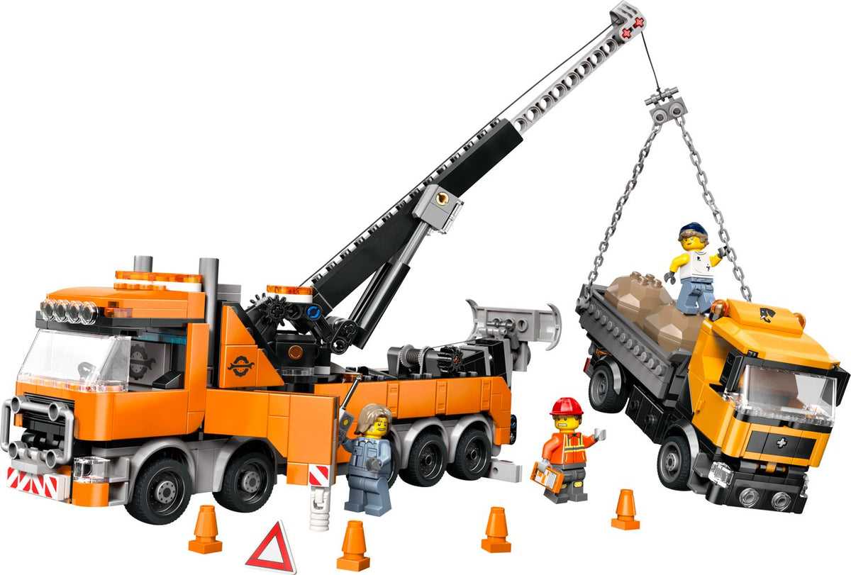 LEGO Heavy-Duty Recovery Tow Truck with Crane 60467