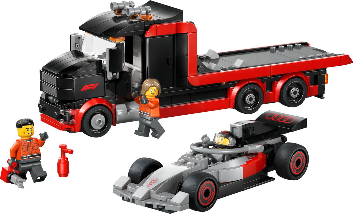 LEGO F1® Display Truck with Audi F1® Race Car 60493