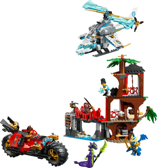 LEGO Ninja Vehicle Tree House Battle 71857