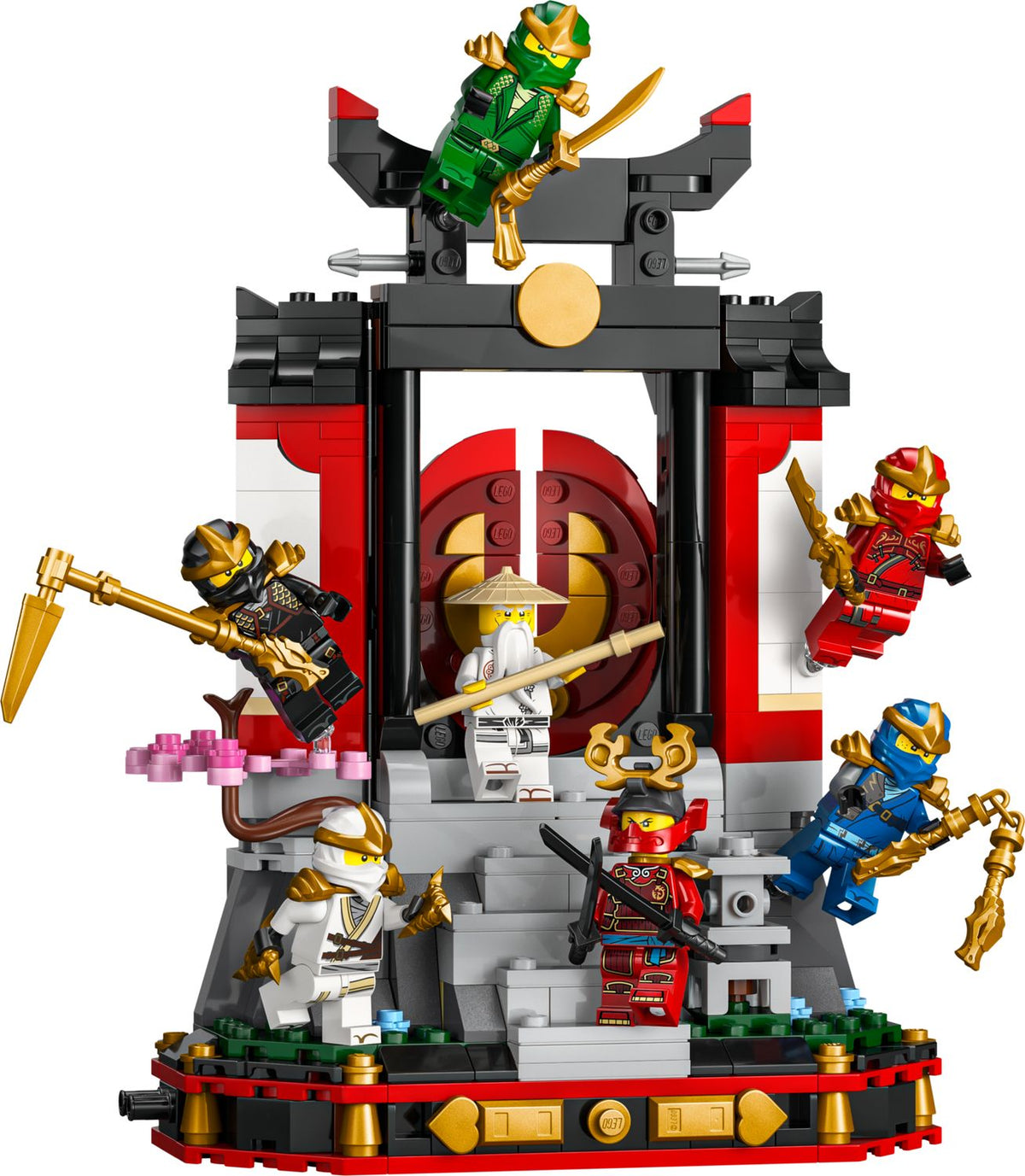 LEGO Ninja Character Display 15th Anniversary 71866