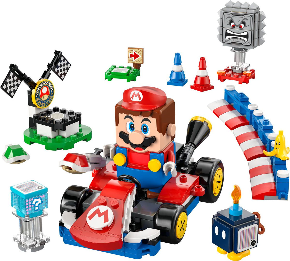 LEGO Mario Kart™ – Interactive LEGO® Mario™ & Standard Kart 72043