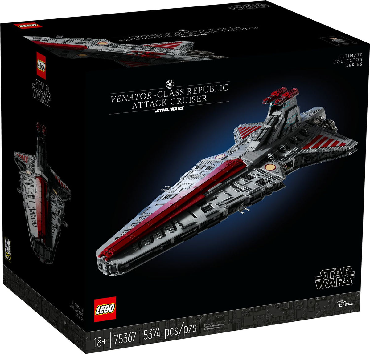 LEGO Venator-Class Republic Attack Cruiser™ 75367 image 2