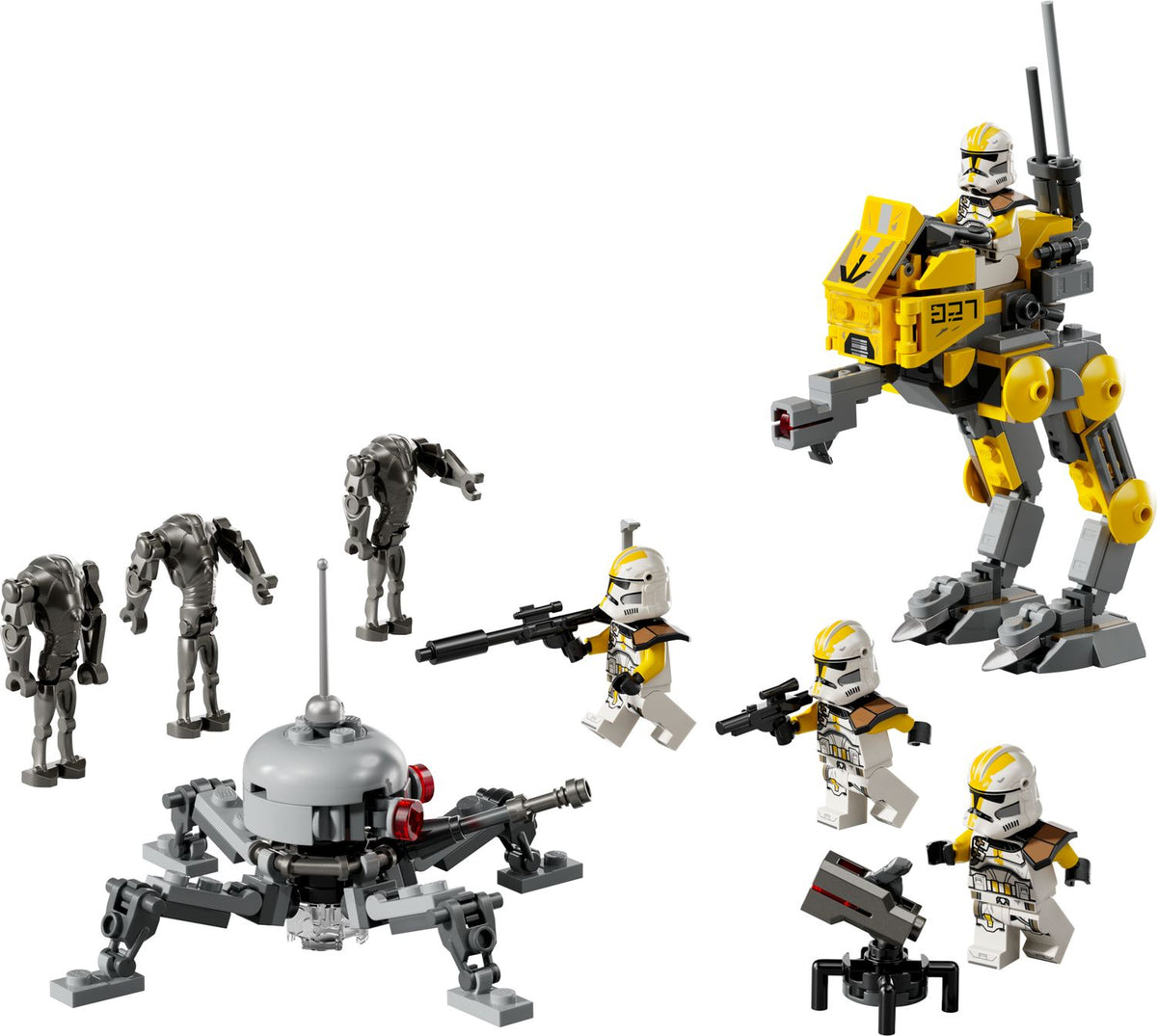 LEGO 327th Star Corps Clone Troopers™ Battle Pack 75431