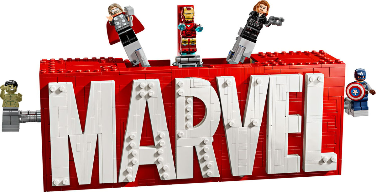 LEGO MARVEL Logo & Minifigures 76313