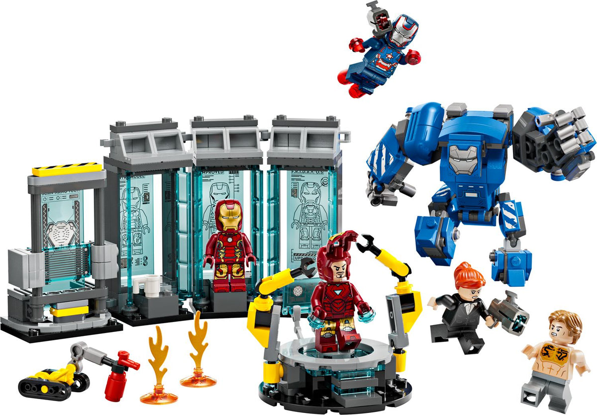 LEGO Iron Man's Laboratory: Hall of Armor 76315