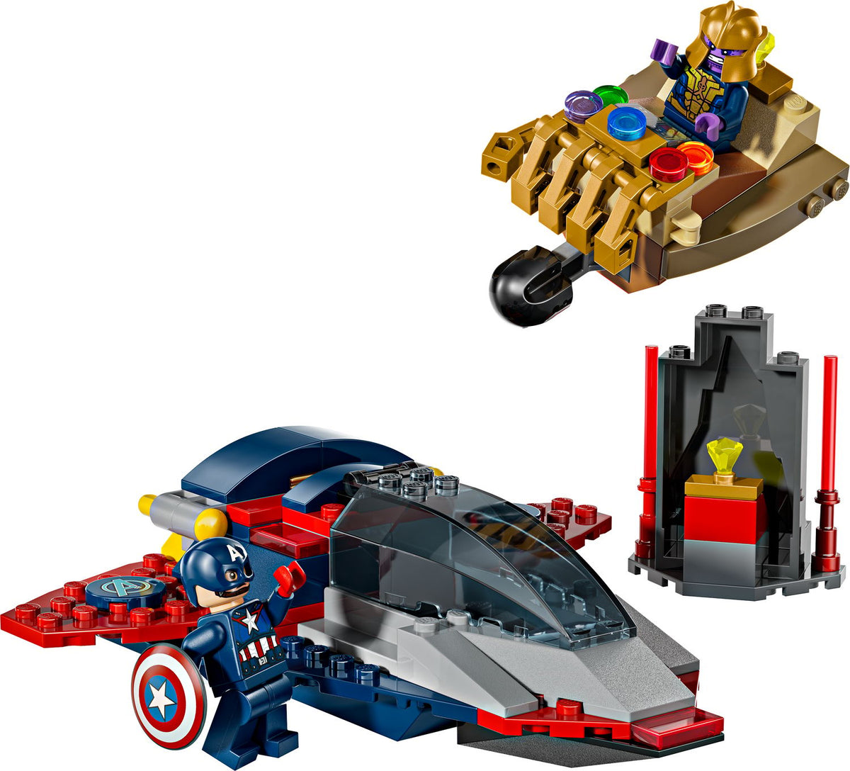 LEGO Captain America vs. Thanos 76319