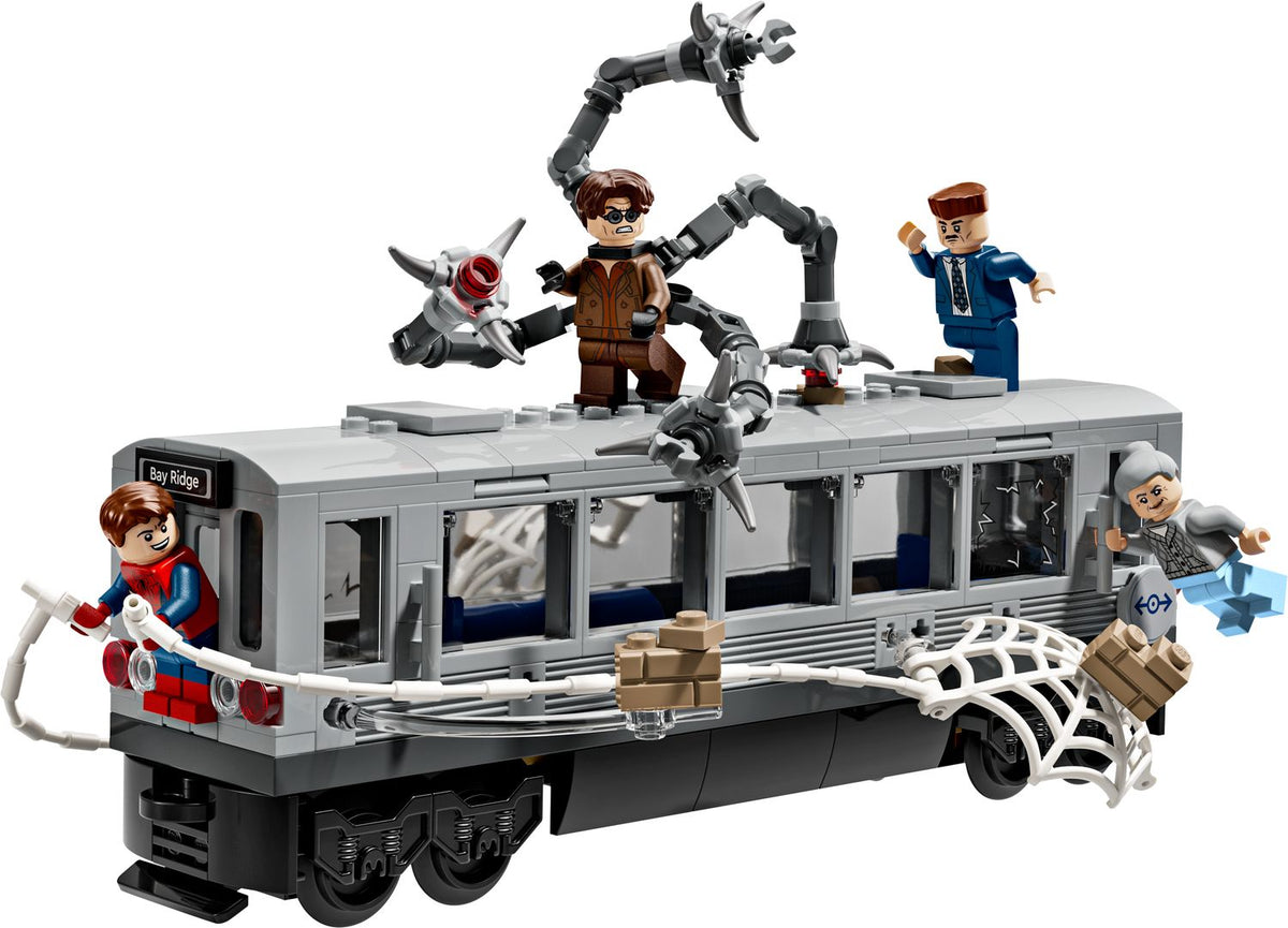 LEGO Spider-Man vs. Doc Ock Subway Train Scene 76321