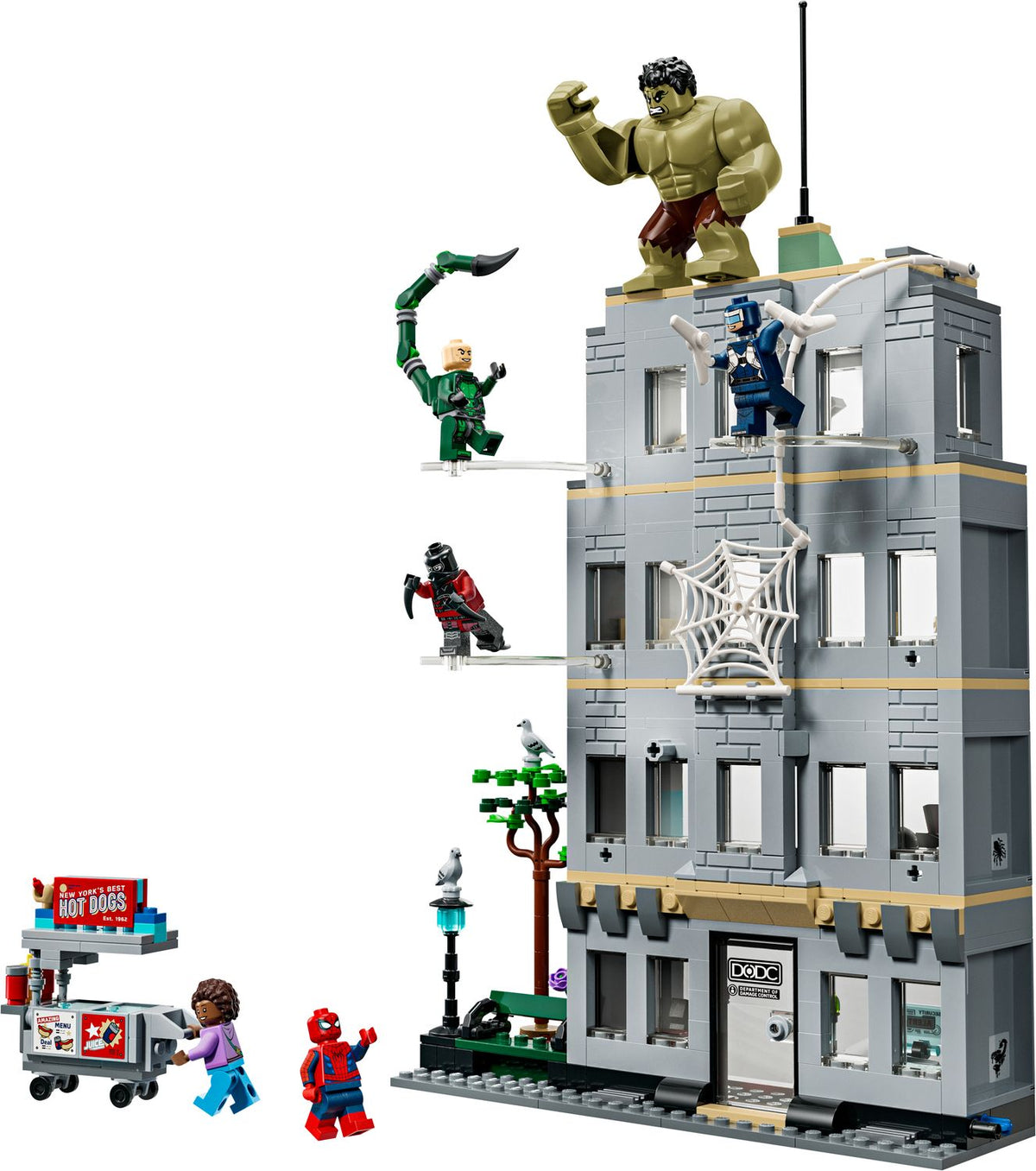 LEGO Spider-Man vs. Hulk Epic Clash 76350