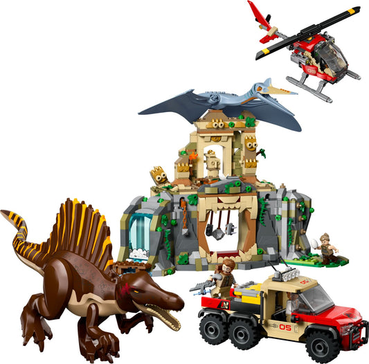 LEGO Spinosaurus & Quetzalcoatlus Air Mission 76976
