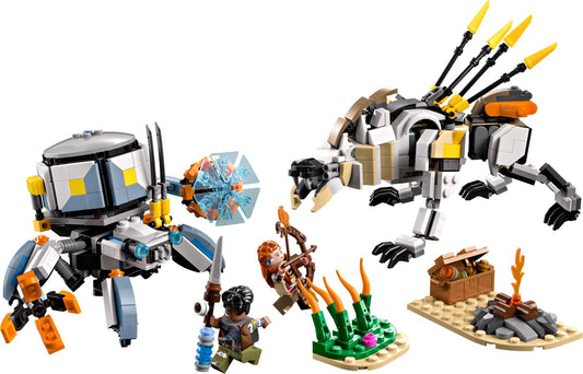 LEGO Aloy & Varl vs. Shell-Walker & Sawtooth 77037