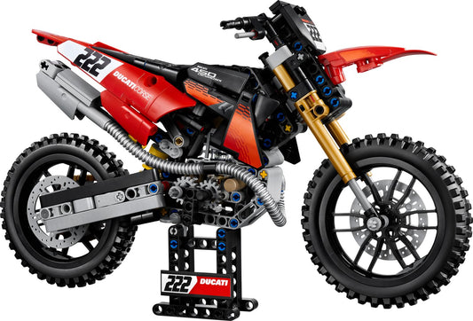 LEGO Ducati Desmo450 MX Factory Motorcycle 42238