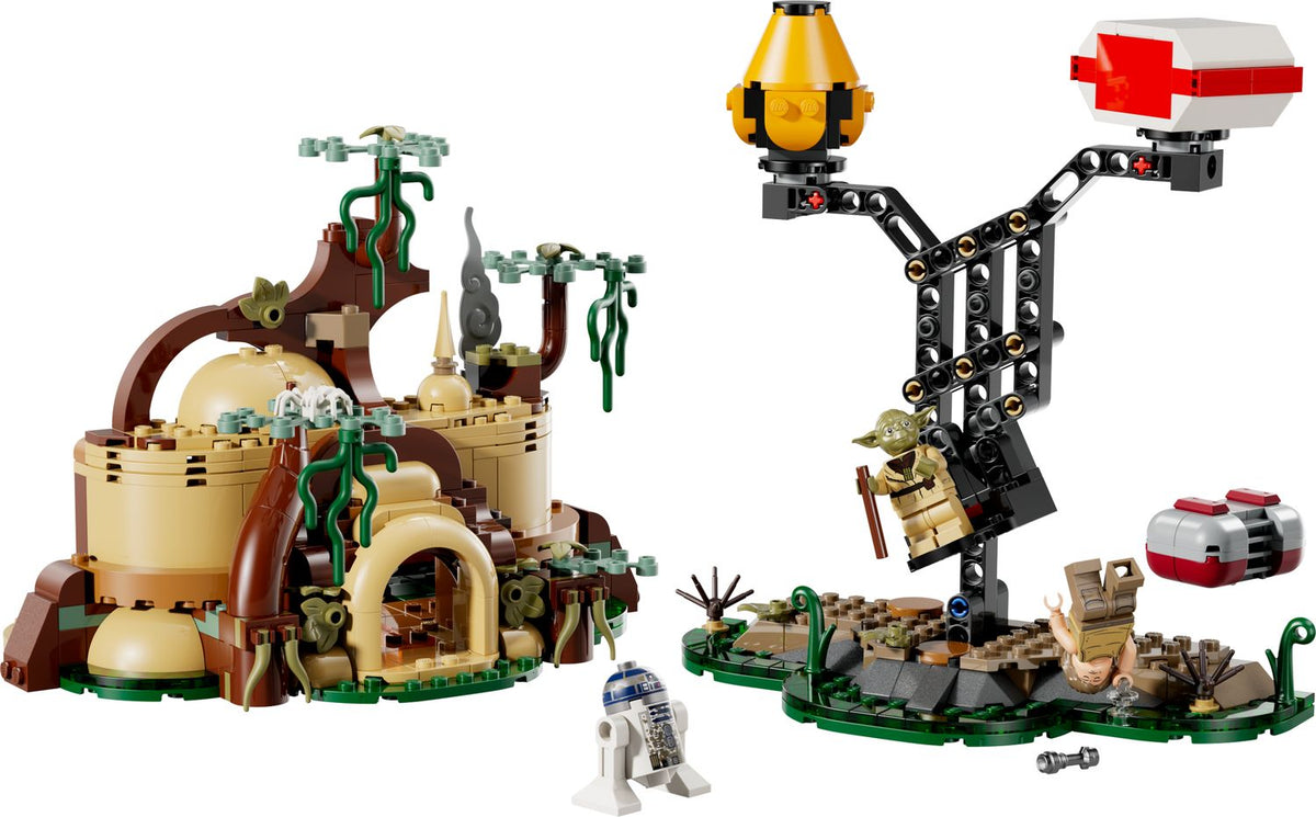 LEGO SMART Play™: Yoda's Hut and Jedi Training 75422