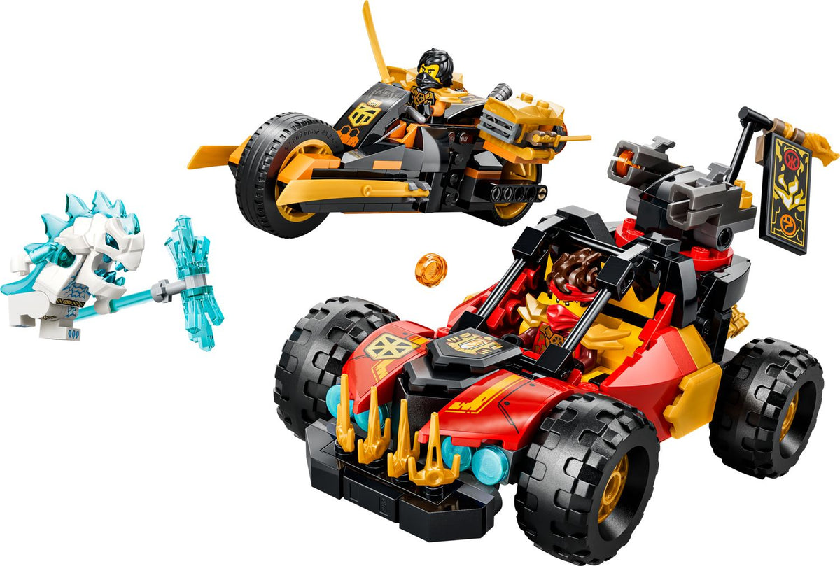 LEGO Kai and Cole's Combiner Vehicles 71864
