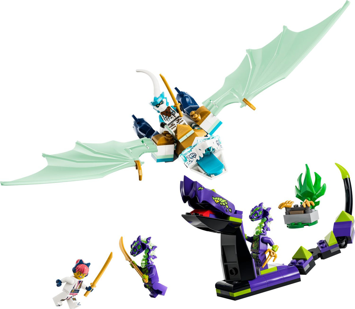 LEGO Zane's Ice Dragon Battle 71865