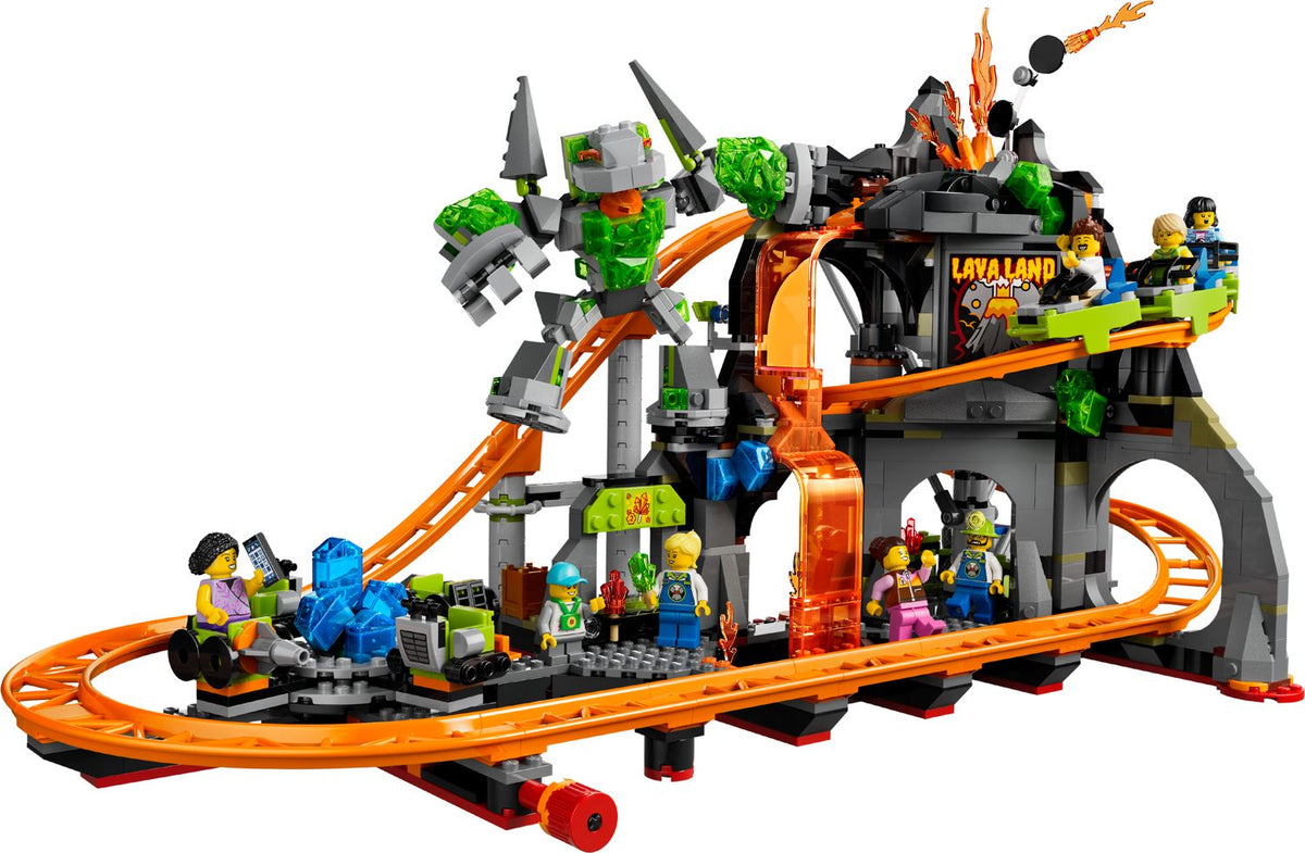 LEGO Lava Land Roller Coaster Park 60501