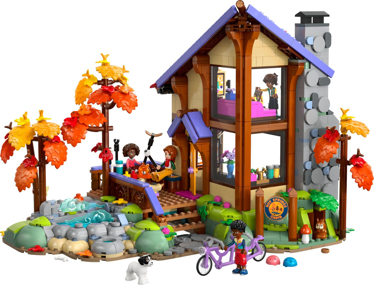 LEGO Cozy Fall Forest Cabin 42705