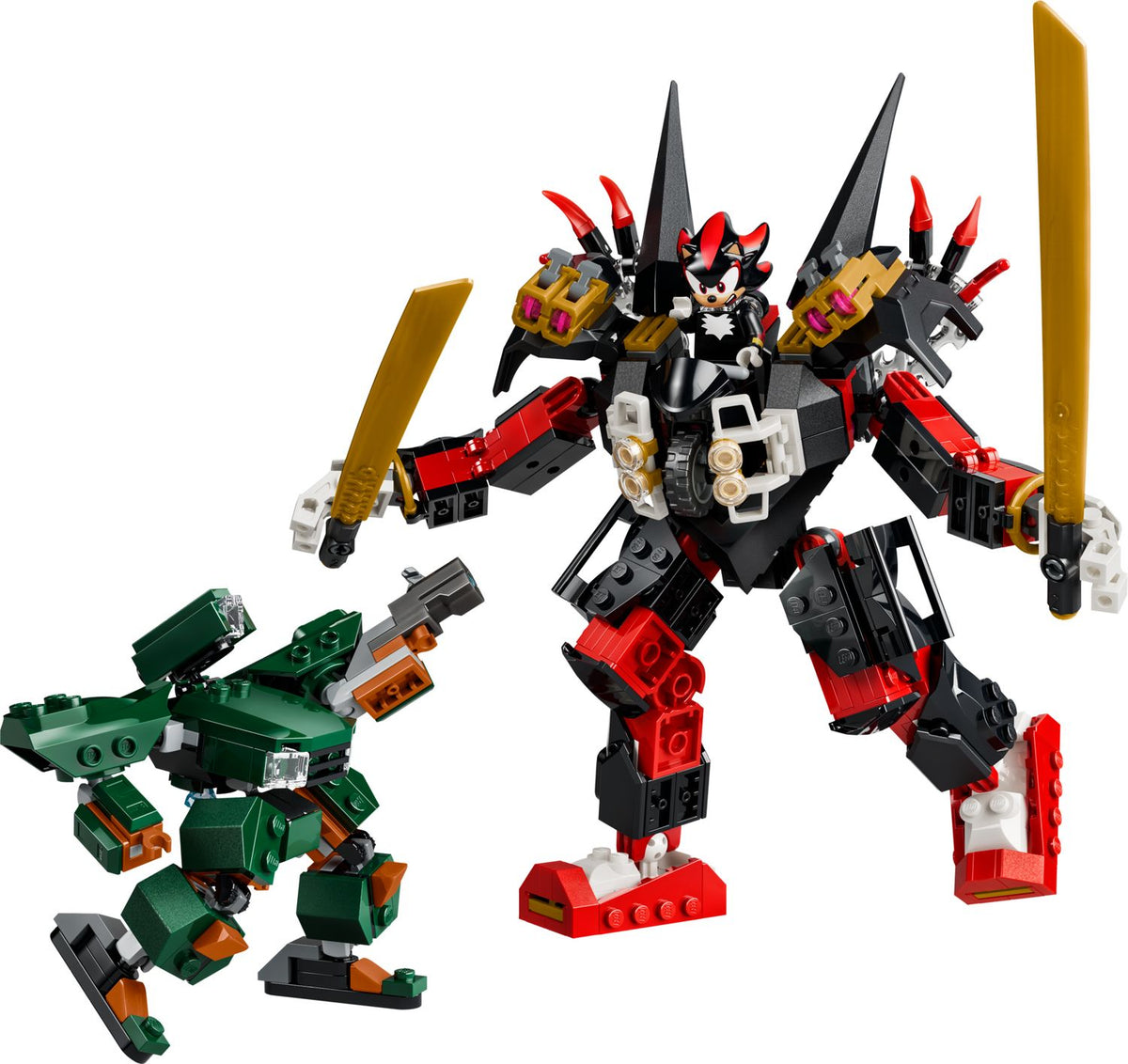 LEGO Shadow's Mech vs. G.U.N. Trooper 77120