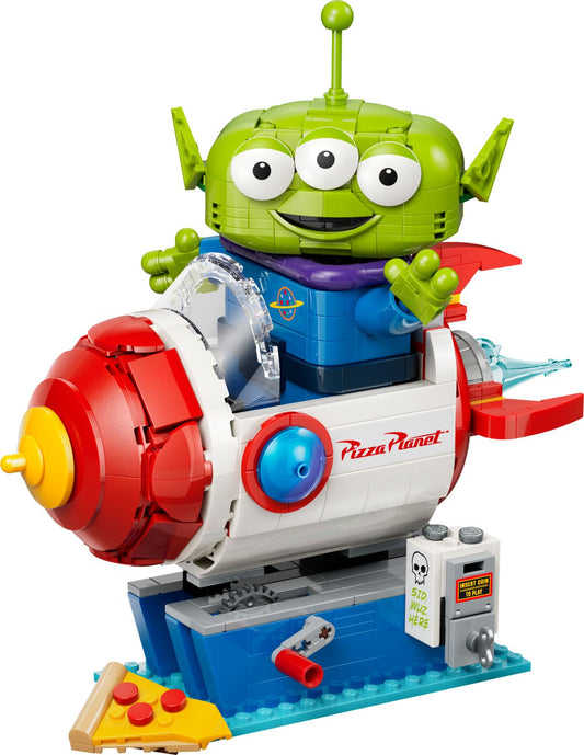 LEGO Alien with Pizza Planet Rocket Ride 43307